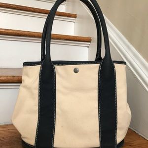 J. Crew small canvas tote bag